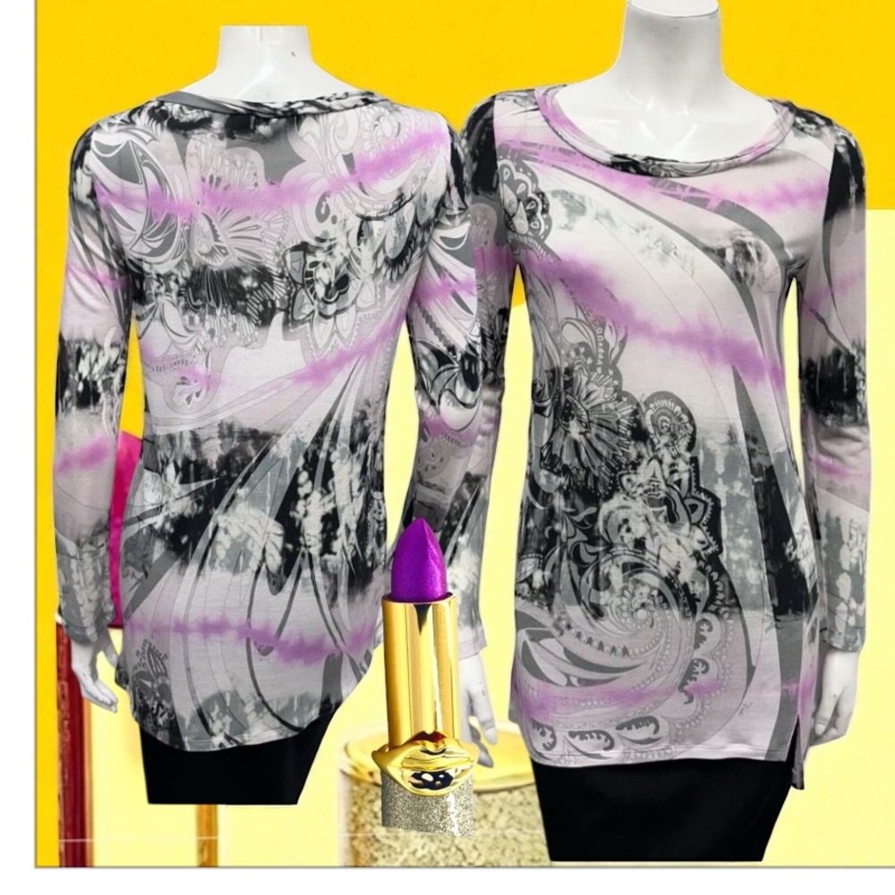 Emilio Pucci Multicolor Abstract Print Top - image 1